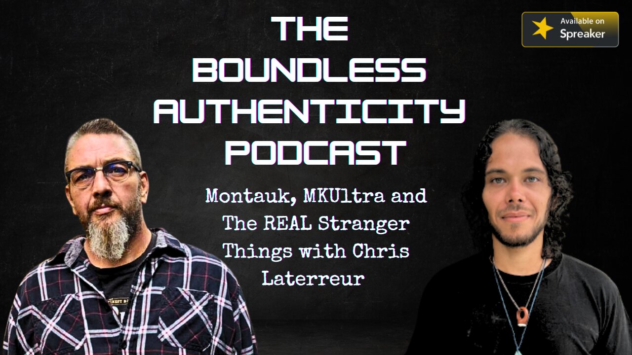 Montauk, MKUltra and The Real Stranger Things with Chris Laterreur