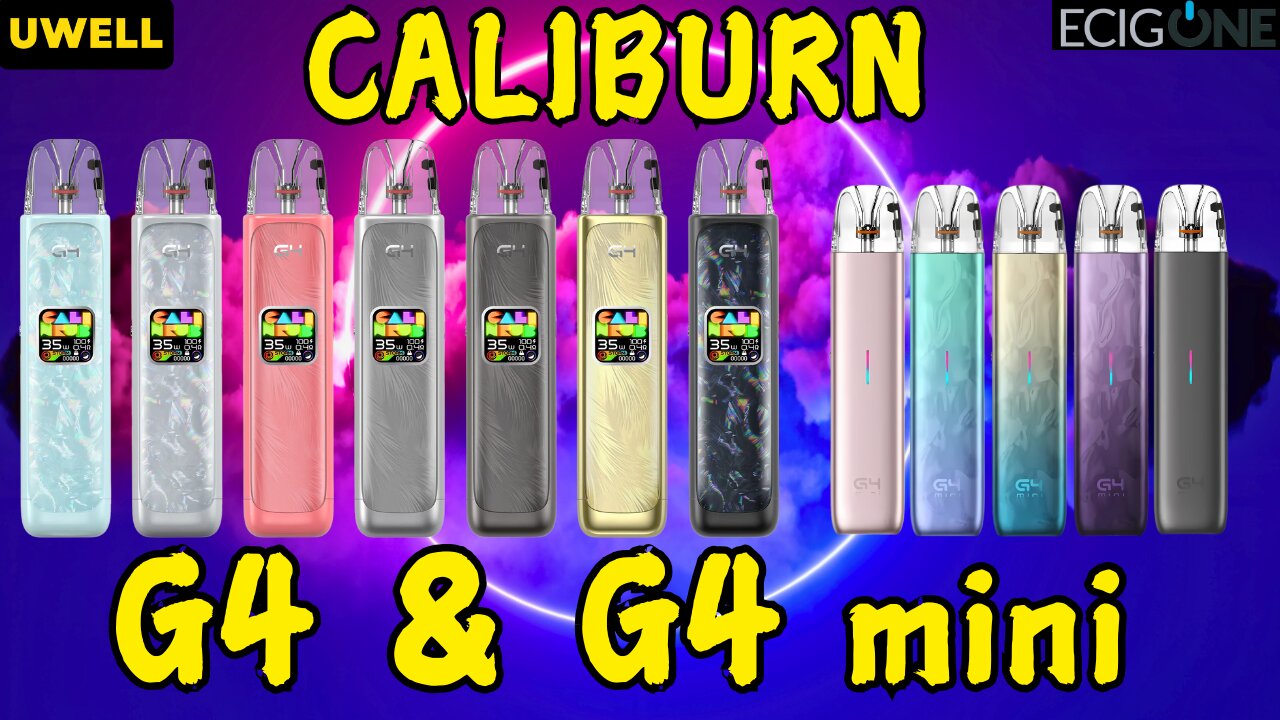 Caliburn G4 & G4 mini by UWELL