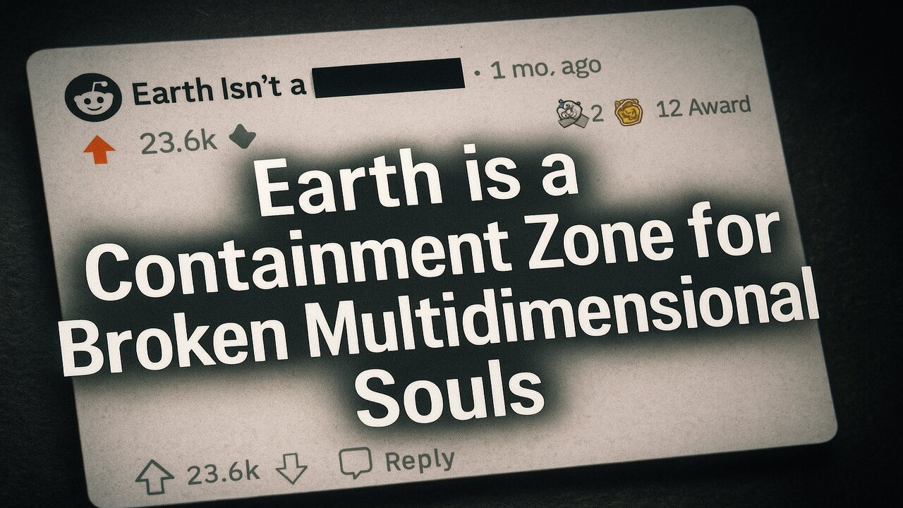 It’s a Prison for Failed Multidimensional Beings?