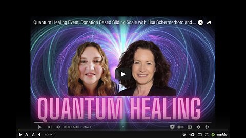 Quantum Healing with Lisa Schermerhorn and Honey C Golden Live 6/19 9am pacific Noon eastern (the healing itself will be on June 20th times and links below