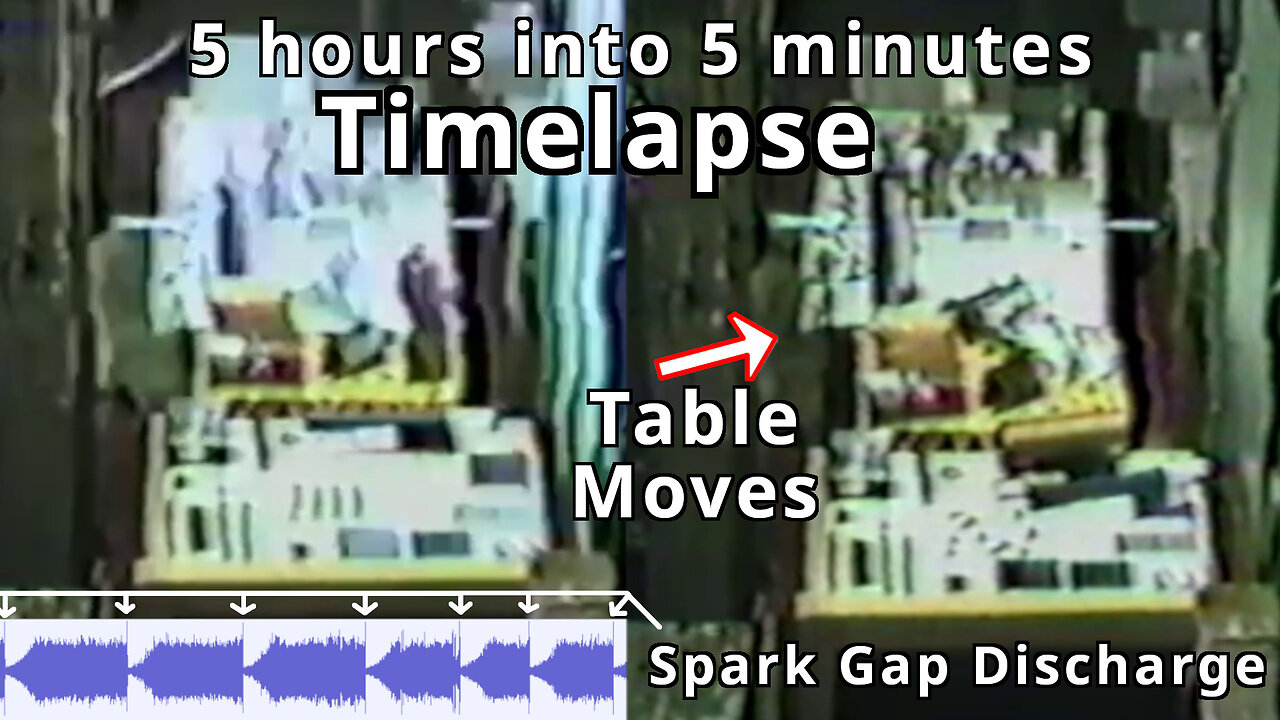 Hutchison Effect: Timelapse of 5 Hours of Footage into 5 Minutes Reveals RARE Effects