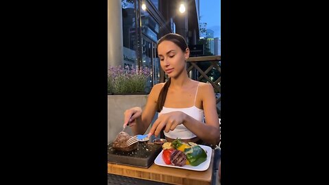 Eating Fresh and Hot Meat #shorts #reels #love
