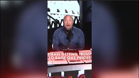 Alex Jones: Trump Will Raise Oil Prices If Israel Drags Him Into Iran War - 6/19/25