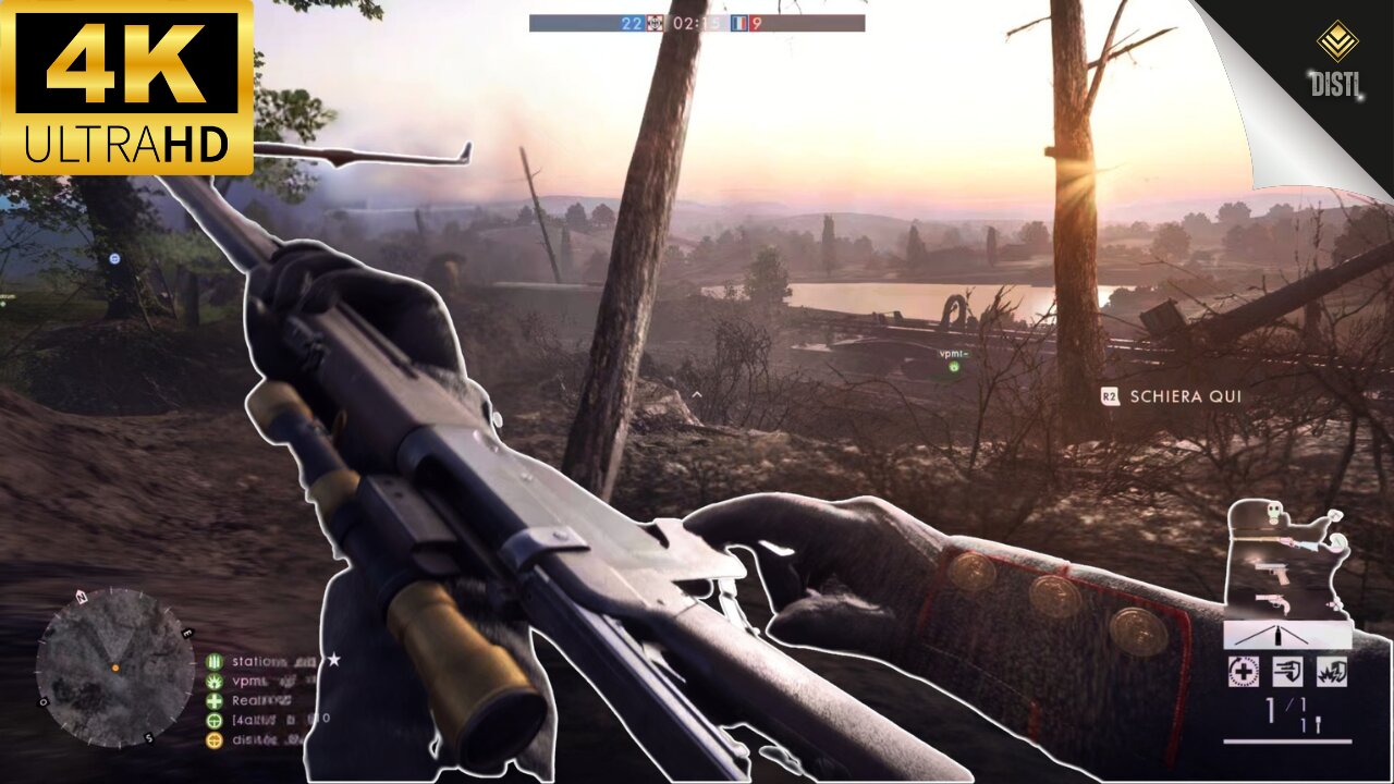 Battlefield 1: Team Deathmatch Gameplay 4K 60FPS HDR (No Commentary)