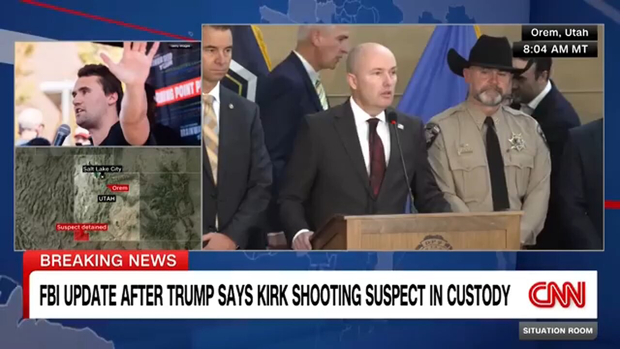 Suspect in custody for Kirk killing is 22-year-old from Utah