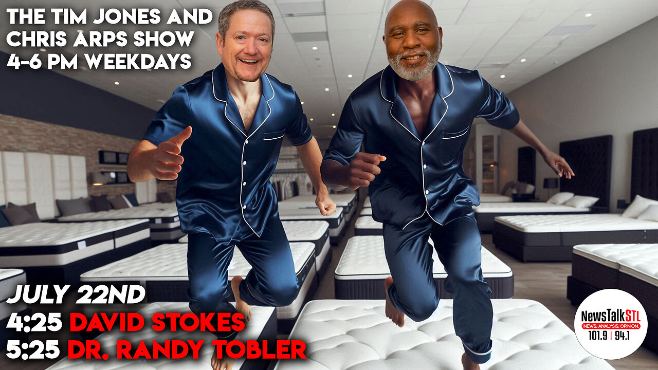 The Tim Jones and Chris Arps Show 07.22.2025 David Stokes | Dr. Randy Tobler