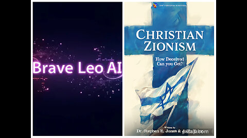 Especial: Leo INTELIG ARTIFIC v/ LIBRO SOBRE EL SIONISMO CRISTIANO DE Stephen Jones y J Tyler-Part 1