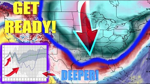 This Winter Weather Pattern Just Got Colder & Bringing A Lot Of Snow!