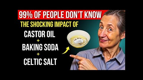 This Happens when You Mix Castor Oil, Celtic Salt & Baking Soda - Barbara O'Neill ~ Longevity Lounge (5.10.25)