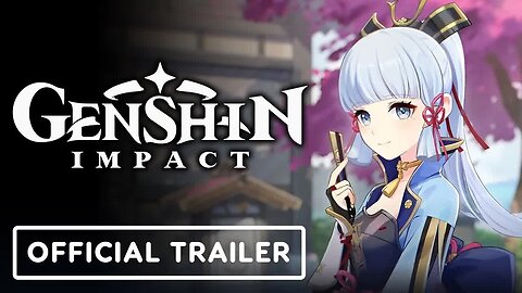 Genshin Impact - Official Kamisato Ayaka Character Teaser Trailer