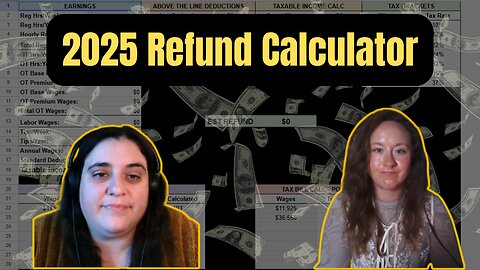 No Tax on Overtime & No Tax Tips 2025 | Deduction Examples + Free Refund Calculator