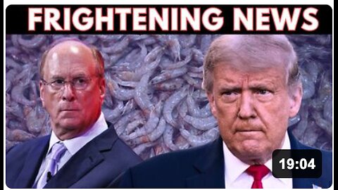 🚨 BlackRock Takes Over the WEF - Radioactive Shrimp on Your Dinner Plate - Towns Underwater