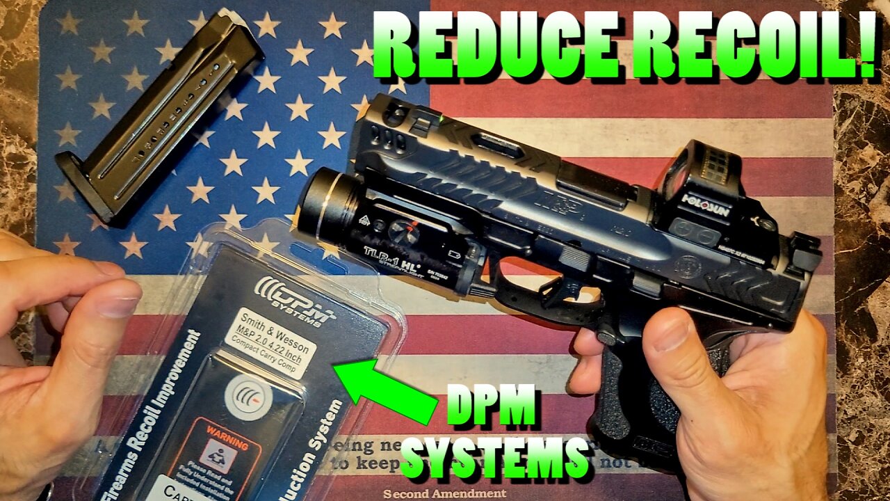 M&P 2.0 Metal Carry Comp DPM Recoil Reduction Review | REDUCE recoil with this DPM Spring