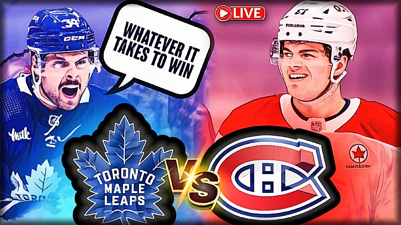 Don’t Miss Out: Montreal Canadiens Battle Toronto Maple Leafs LIVE!