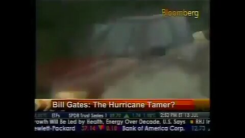 🚨 BILL GATES HOLDS THE PATENT TO CONTROL HURRICANES... LITERALLY