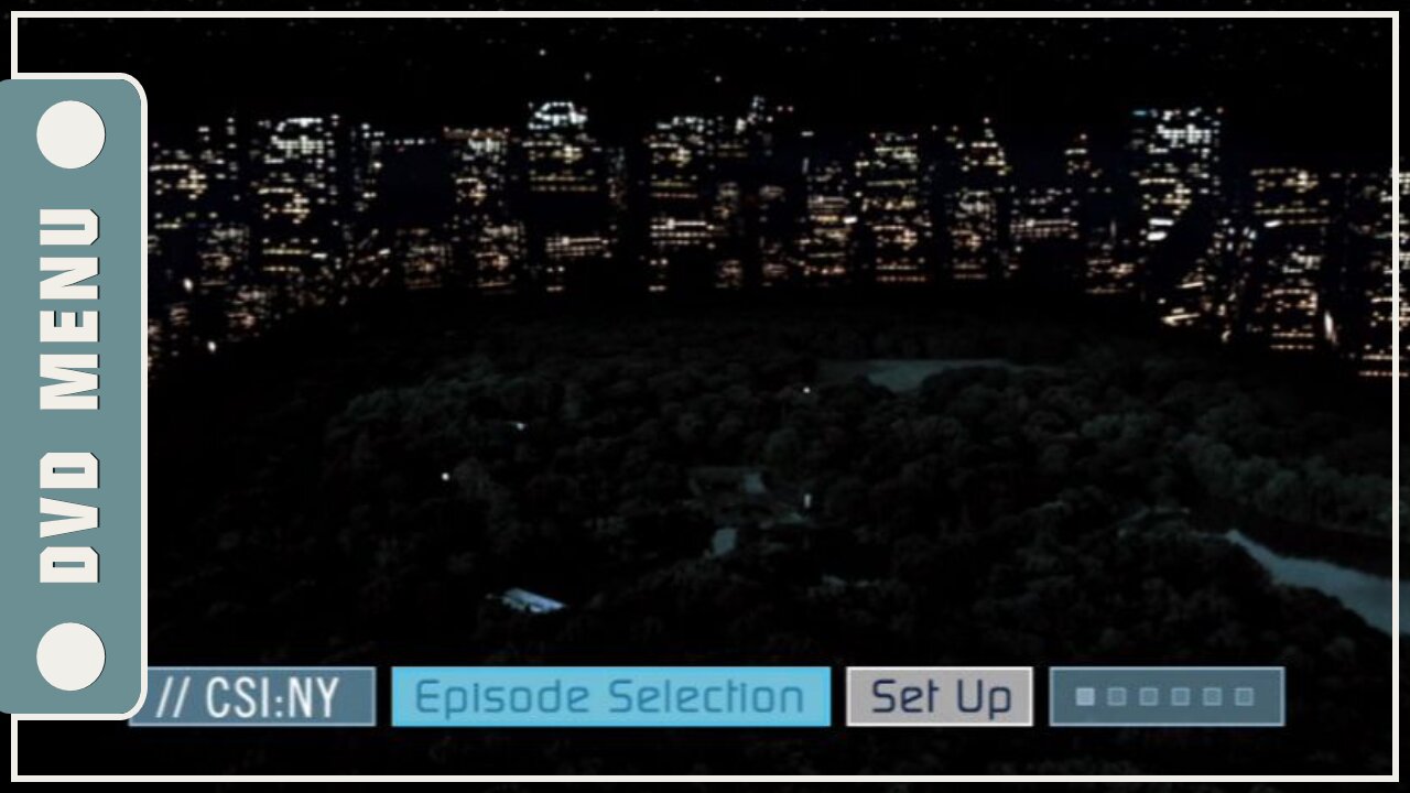 CSI: NY - DVD Menu