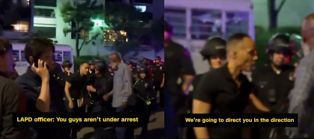 CNN Reporter Jason Carroll And His Crew Were Detained By LAPD