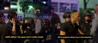 CNN Reporter Jason Carroll And His Crew Were Detained By LAPD