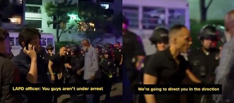 CNN Reporter Jason Carroll And His Crew Were Detained By LAPD