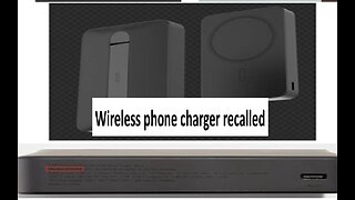 Wireless phone charger recalled ESR Halolock