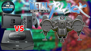 Metal Black on Sega Saturn & Arcade - Is this the best SHMUP?