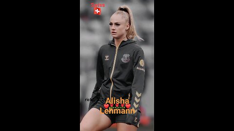 Player of Soccer from Swiss Alesha Lehmann