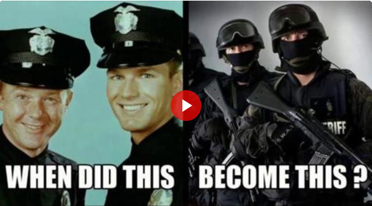 Protect and Serve has become Obey or Die. Does this look like freedom to you?