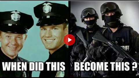 Protect and Serve has become Obey or Die. Does this look like freedom to you?