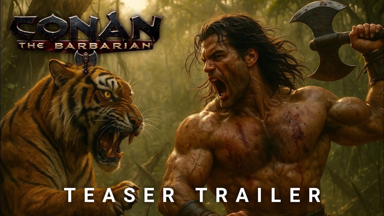 Conan the Barbarian (2026) - Gal Gadot, Henry Cavill & Jason Momoa
