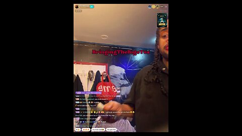 MysteryMan said that people be hating on his lips.He shows where his tooth felled out.