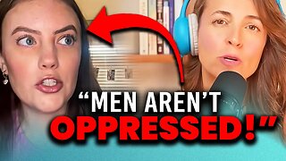 Man-Hater Says Men "Love to Play Victim" & Have No Real Problems! - Jed WRECKS Her Garbage Lies