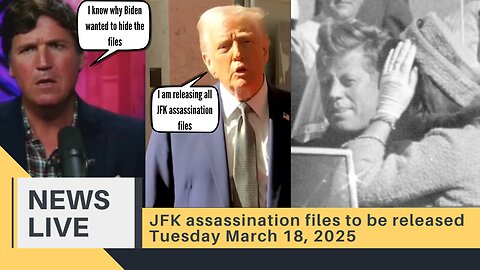 JFK assassination files to be released Tuesday