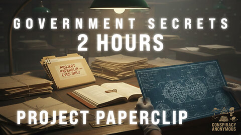 Project Paperclip: The Secret Administrative Archives (1945-1969) | 2 Hour Sleep & Study Audio