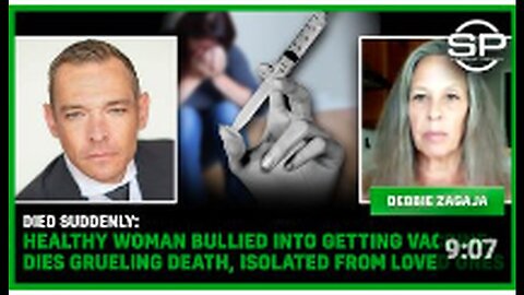 "Sudden Death of Healthy Woman Persuaded to Receive Vaccine"