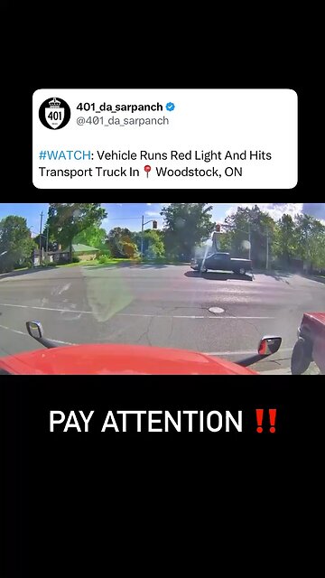 Hit and run in Woodstock Ontario