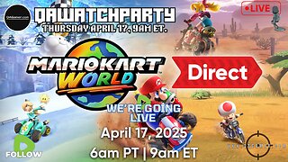 🎮 QAWatchParty | Mario Kart World Direct + Mario Kart 64 Throwback!