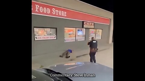 He swung on a cop and got tased for his efforts.