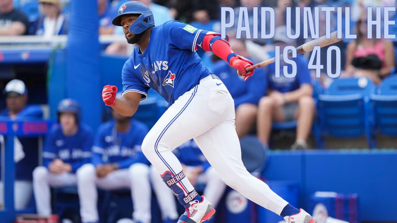 Vladimir Guerrero Jr. paid until he is 40, good extension by the Blue Jays?