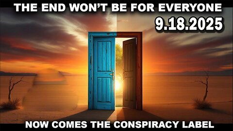 And We Know 9.18.25: "MATRIX (Movie) Grew People As Crop. Sound FAMILIAR? Now Conspiracy LABEL"