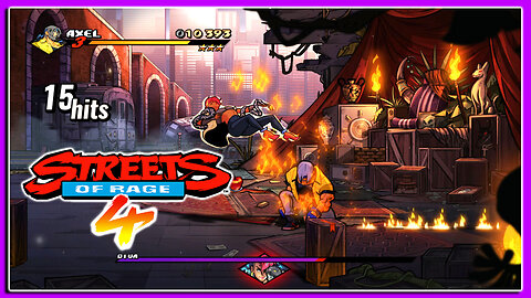 Streets of Rage Zero Death Arcade Mode Hard! Stage 1