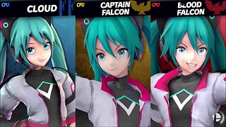 CrossWorlds Miku Free-For-All [Chaos Kid SSBU Member Request]-By ShuliFerret/milktoastmonika/Risette