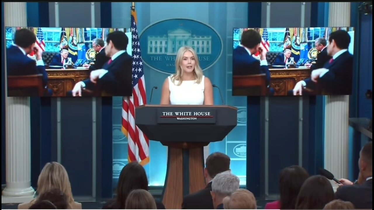 Karoline Leavitt Rips The Media Rooting Against Peace