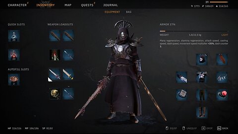 Tainted Grail: The Fall of Avalon - Spellsword / Juggernaut build