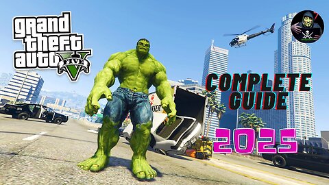 🔥 Become the Hulk in GTA 5 with JulioNIB’s Epic Mod! 💪 | Full Installation Guide 🔧