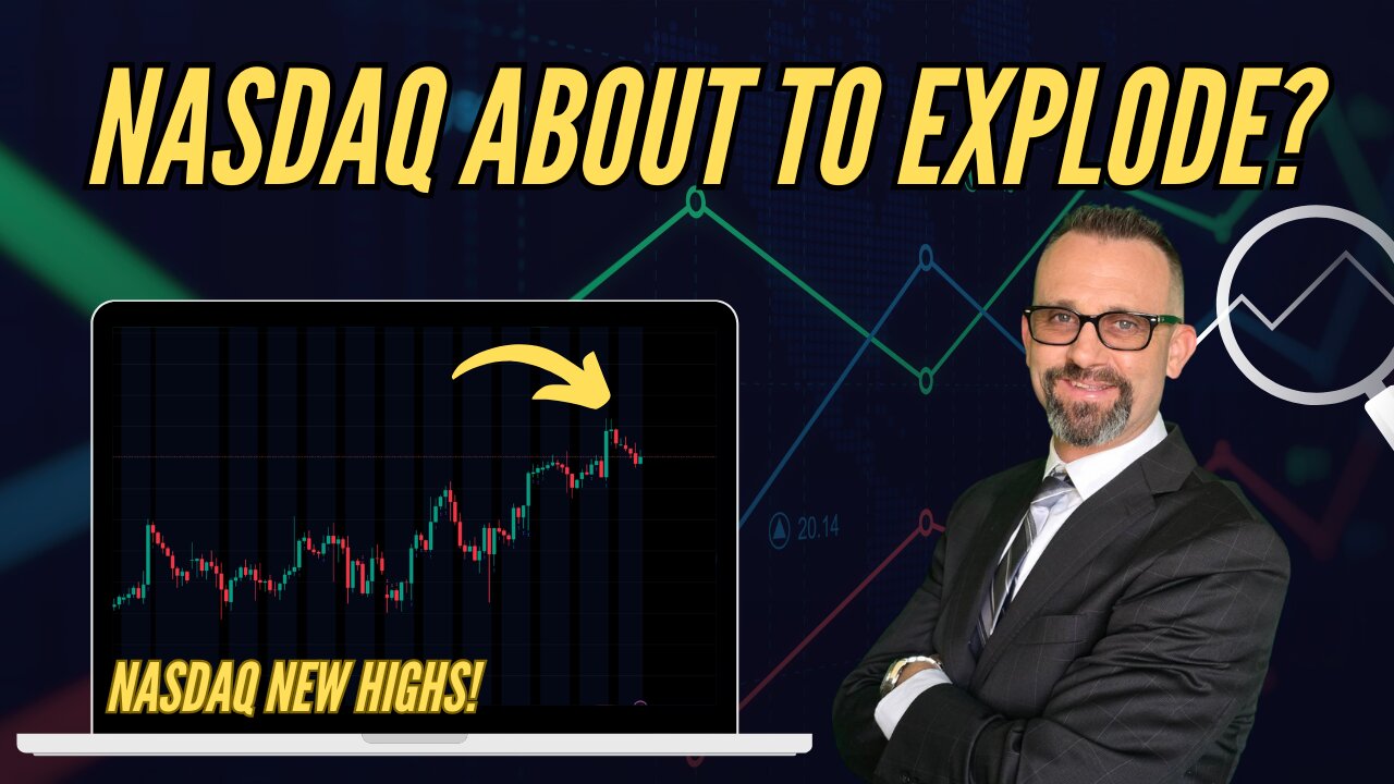 $NASDAQ Exploding Upward! $BITCOIN &USDJPY