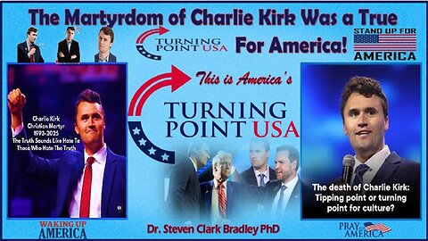 The Martyrdom of Charlie Kirk is a True 'TURNING POINT' for America!