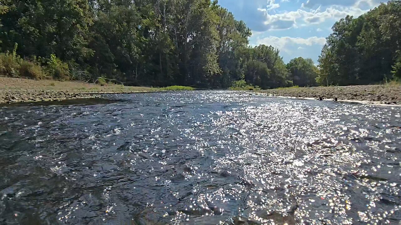 Little Niangua River at Firery Fork Recreation area in Climax Springs, Missouri