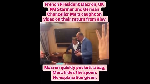 Macron coke stunt