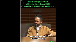 🇬🇧UT🇩🇪 Der ehemalige Facebook-Millionärs-Executive enthüllt, was hinter den Kulissen passiert