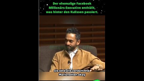 🇬🇧UT🇩🇪 Der ehemalige Facebook-Millionärs-Executive enthüllt, was hinter den Kulissen passiert